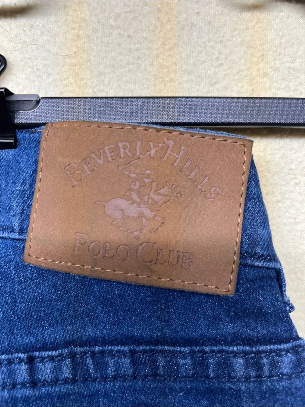 Beverly Hills Polo Club Men's Dark Blue Straight Jeans